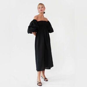 Sleeper Black Atlanta Dress medium